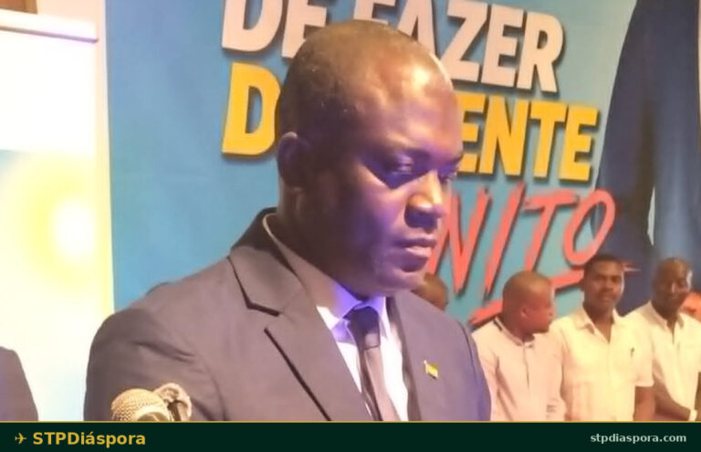 Nito Abreu lança candidatura presidencial em STP com emoção