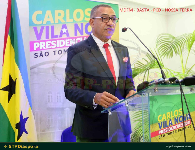 Quatro partidos apoiam Carlos Vila Nova nas presidenciais de 2026